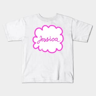 Jessica. Female name. Kids T-Shirt